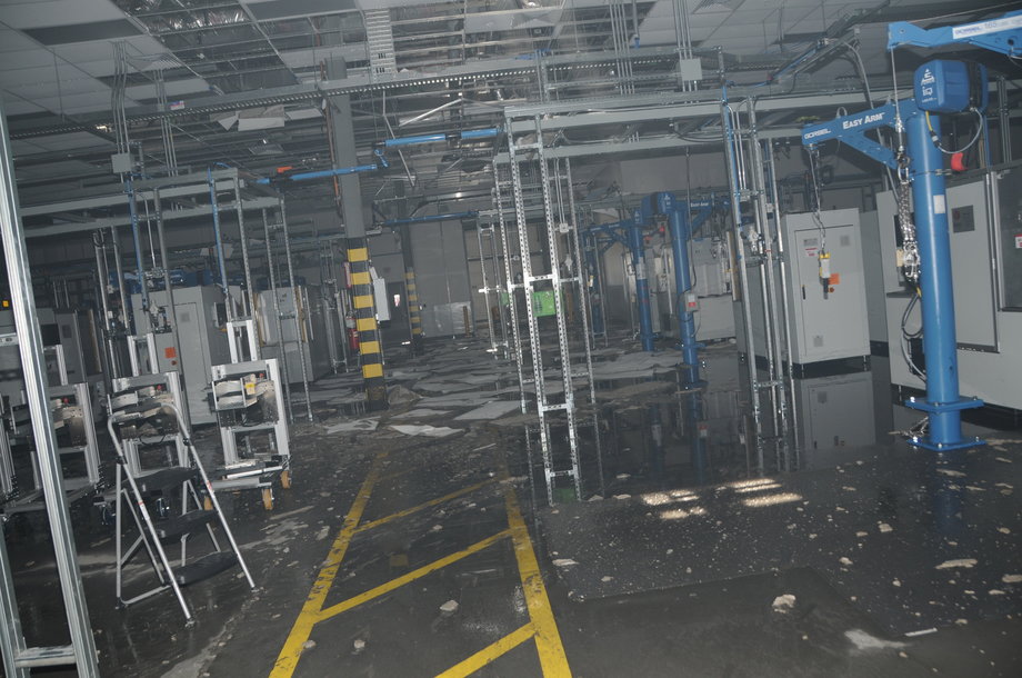 But much of the equipment was damaged in the fire, which lead to some legal wrangling over the fact that insurance companies told GTAT that the machines were ruined and mostly worthless. Court documents said that 33 machines were entirely destroyed, and 18 others were damaged. The machines cost $280,000 each when purchased new.