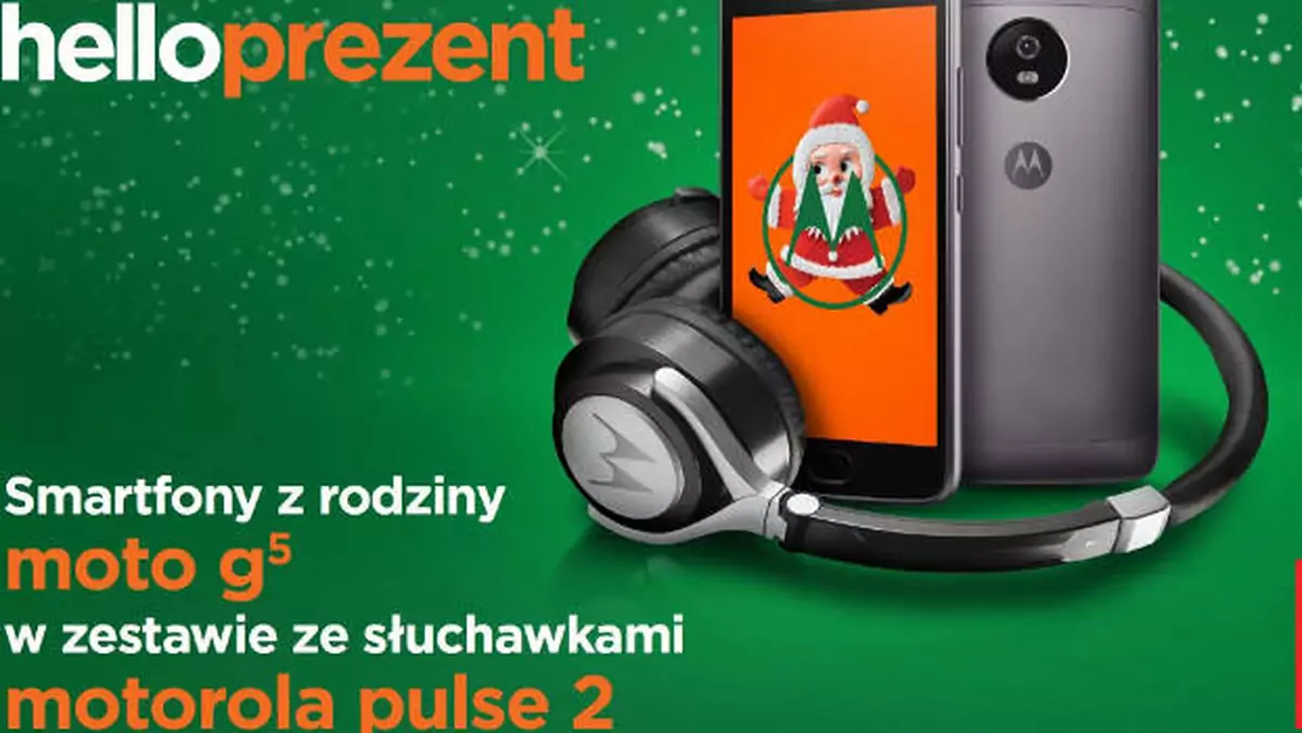 Motorola uruchamia świąteczną promocję. Moto G5 ze słuchawkami Pulse 2 gratis