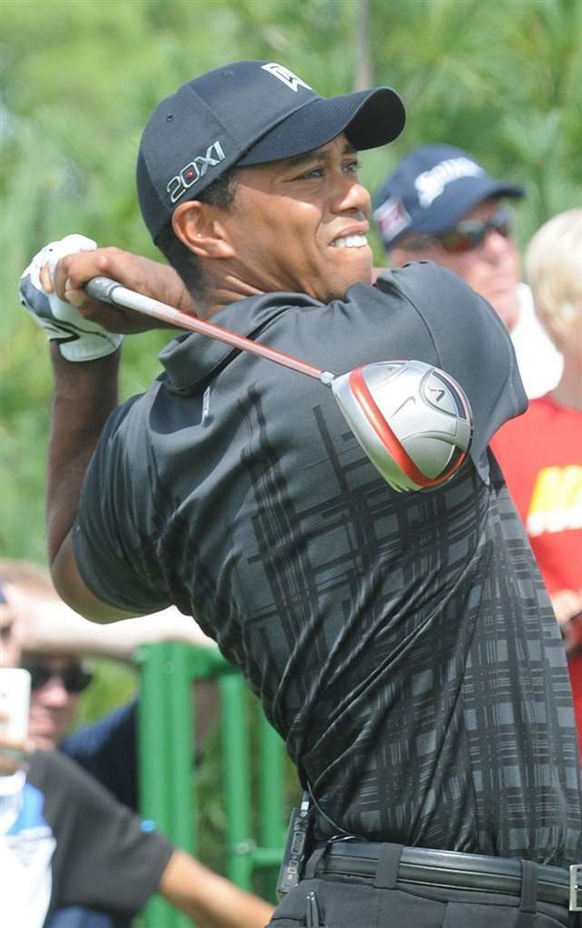 Tiger Woods jest lekomanem