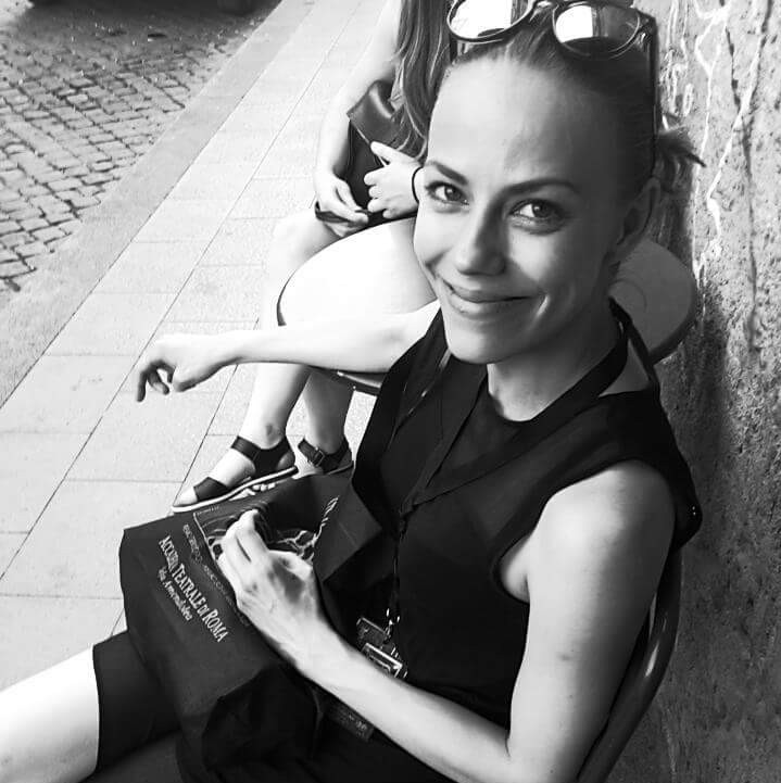 Herečka Barbora Andrešičová.