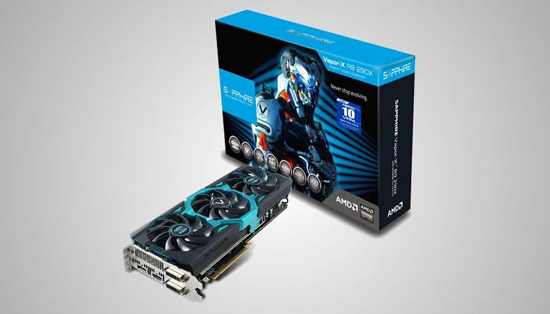 Karty z serii Sapphire Radeon R9 290X Vapor-X wyposażono w 2 do 8 GB pamięci i szyny danych 256 do 512 bit