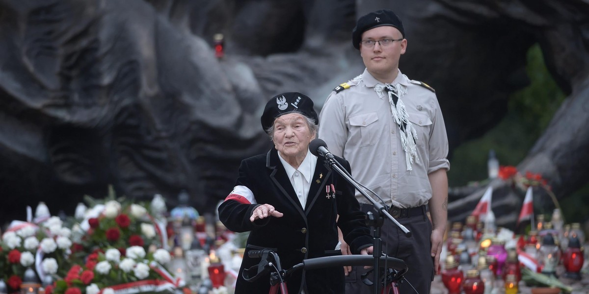 Przemówienie Wandy Traczyk-Stawskiej. 