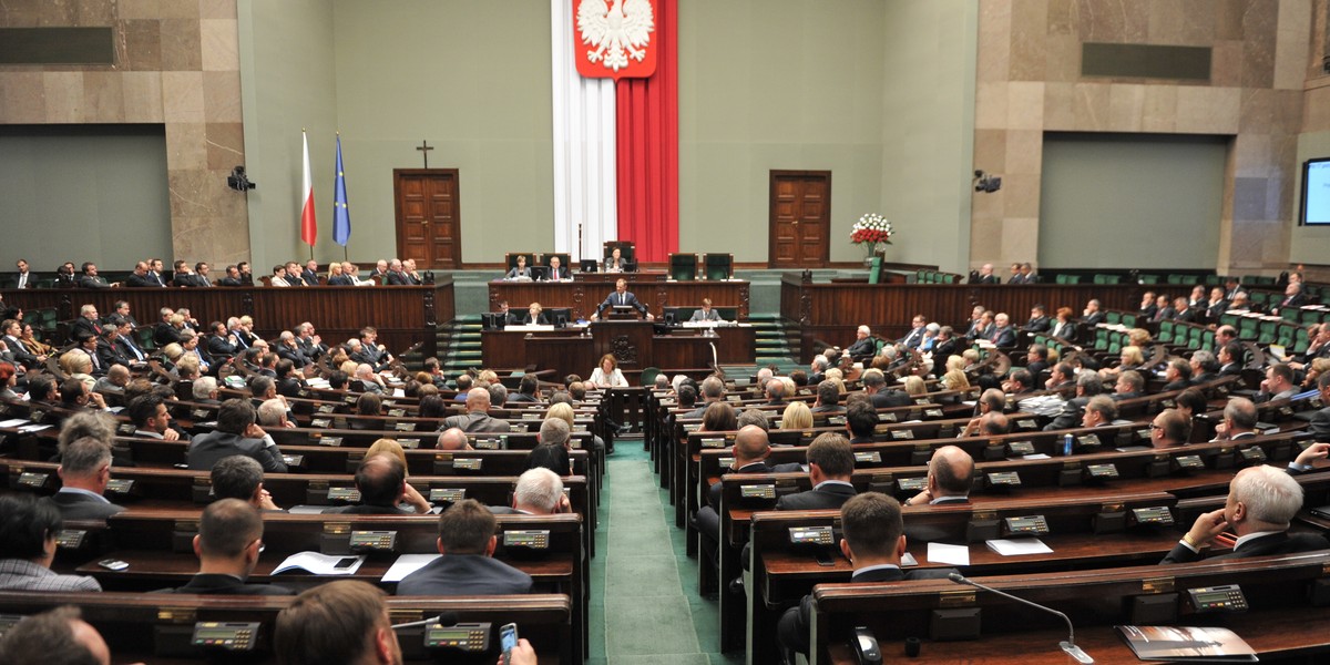 Debata w sejmie na temat katastrofy Smoleńskiej.