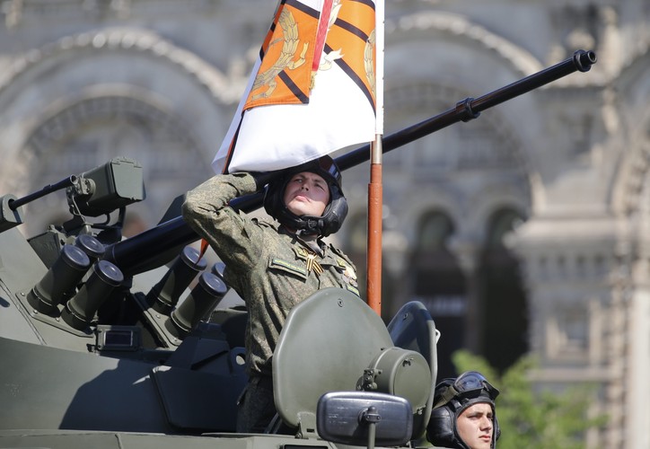 Defilada na Placu Czerwonym