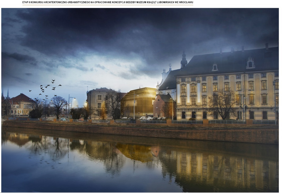 koncepcja budowy Muzeum Lubomirskich we Wrocławiu