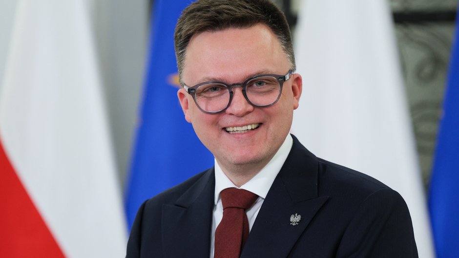 Marszałek Sejmu Szymon Hołownia