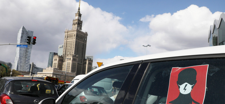 Zablokowane ulice, trąbiące samochody. Takiego protestu kobiet jeszcze nie było