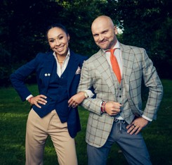 Omenaa Mensah i Rafał Brzoska zorganizowali Wigilię dla 2500 samotnych i bezdomnych [WIDEO]