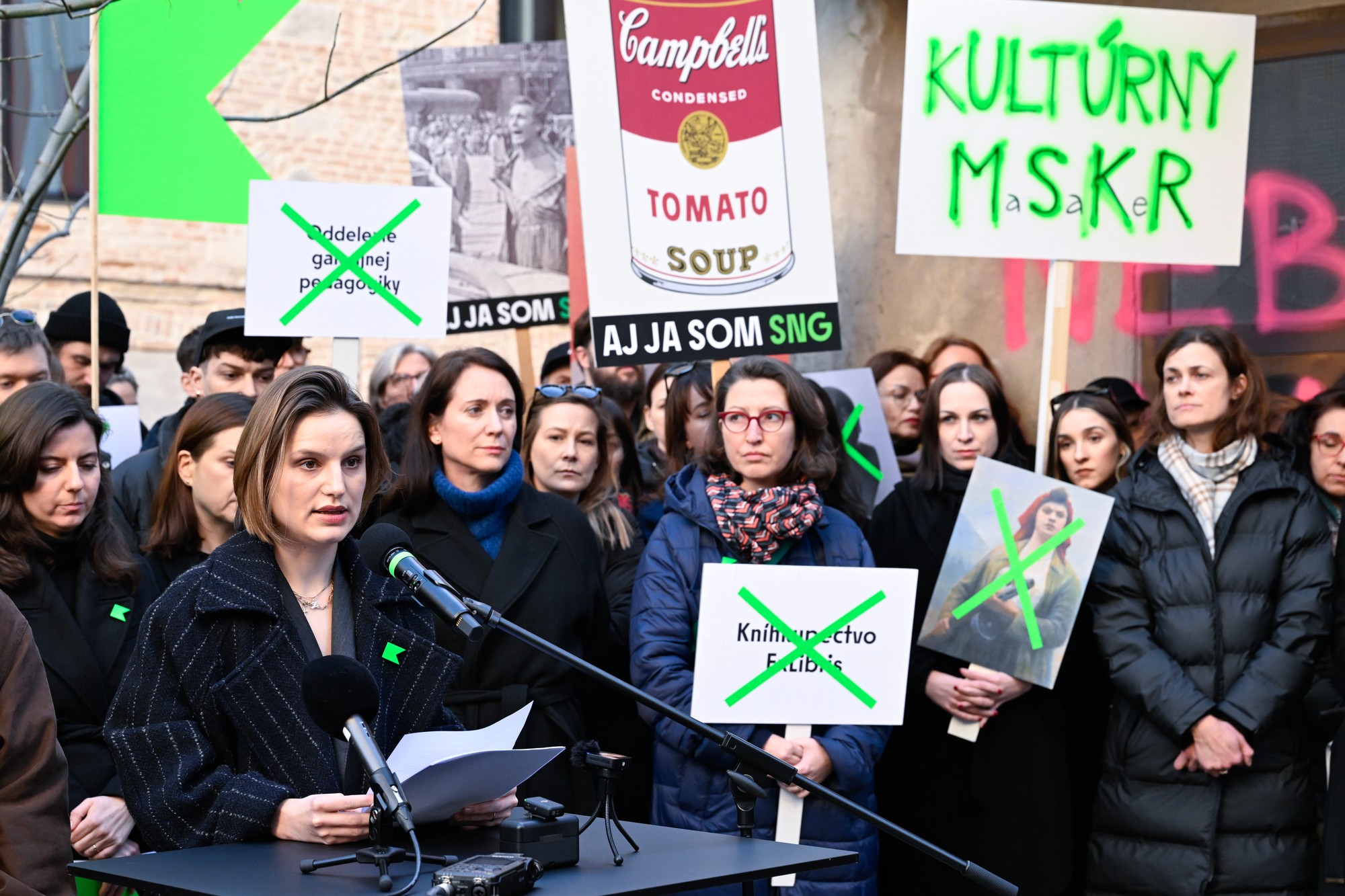 Hromadný odchod zamestnancov Slovenskej národnej galérie.