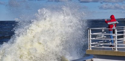 Sztorm na Bałtyku! Zobacz, co tam się działo