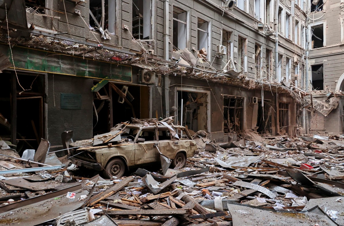 Charków Ukraina 3 marca 2022