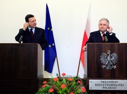 Barroso nie przekonał Kaczyńskiego