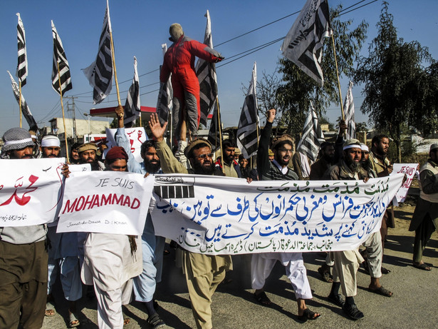 Protesty muzłumanów po publikacjach w "Charlie Hebdo"