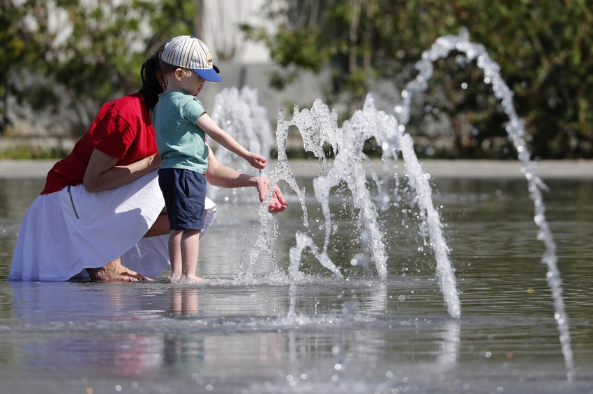 Vrućine u Francuskoj - Monpelje