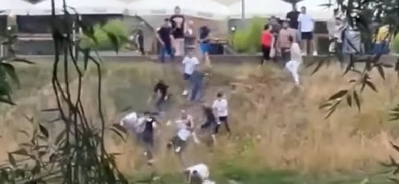 Dantejskie sceny w Gorzowie. Turcy pobili się z Gruzinami po meczu Euro 2024