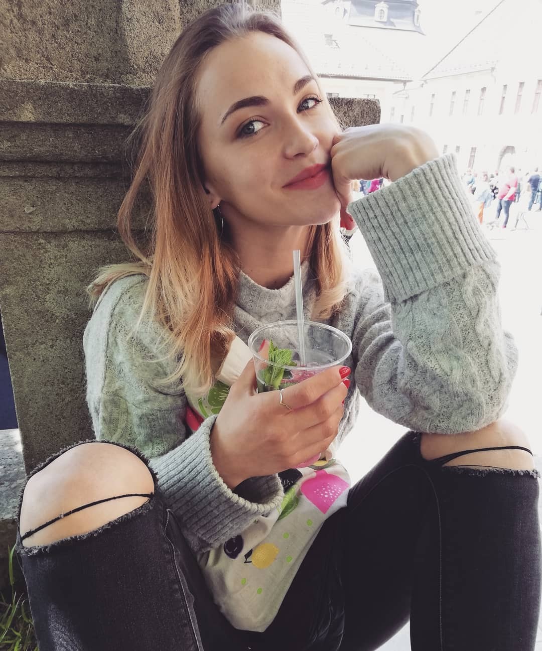 Eliška Lenčešová je tanečnou partnerkou Petra Sagana. 