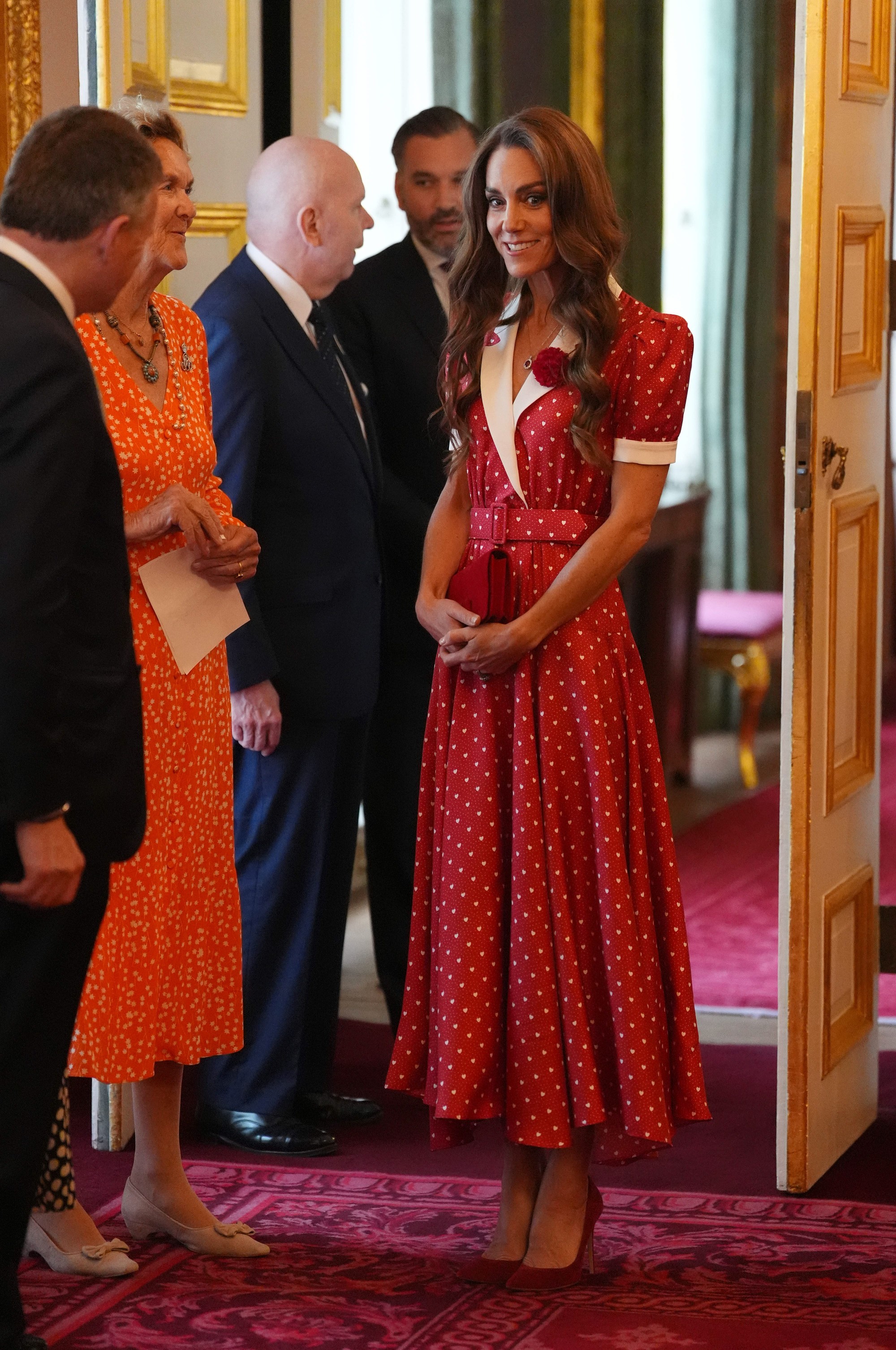 Kate Middleton počas recepcie organizácie Cancer Research UK.