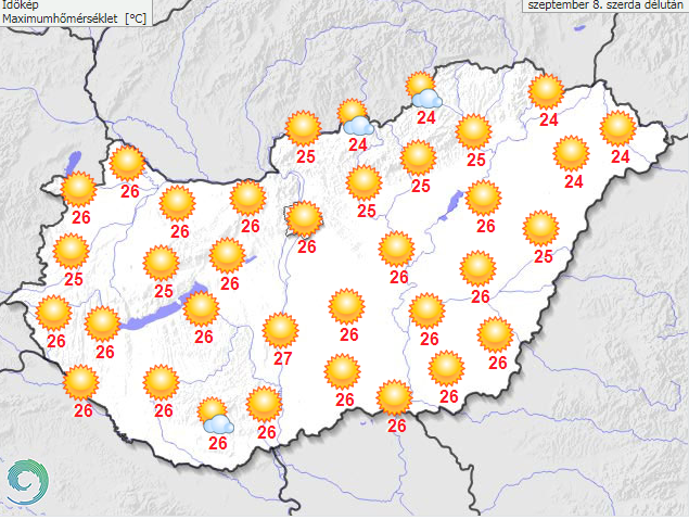 Sok napsütésre számíthatunk szerdán /Fotó: met.hu