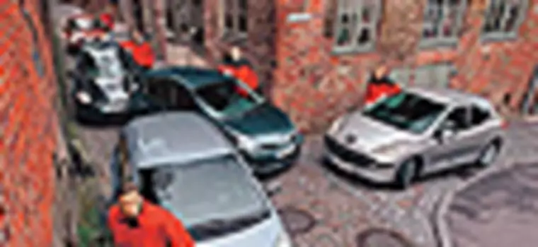 Toyota Yaris, Renault Clio, Peugeot 207, Fiat Grande Punto, VW Polo - Który maluch jest największy?