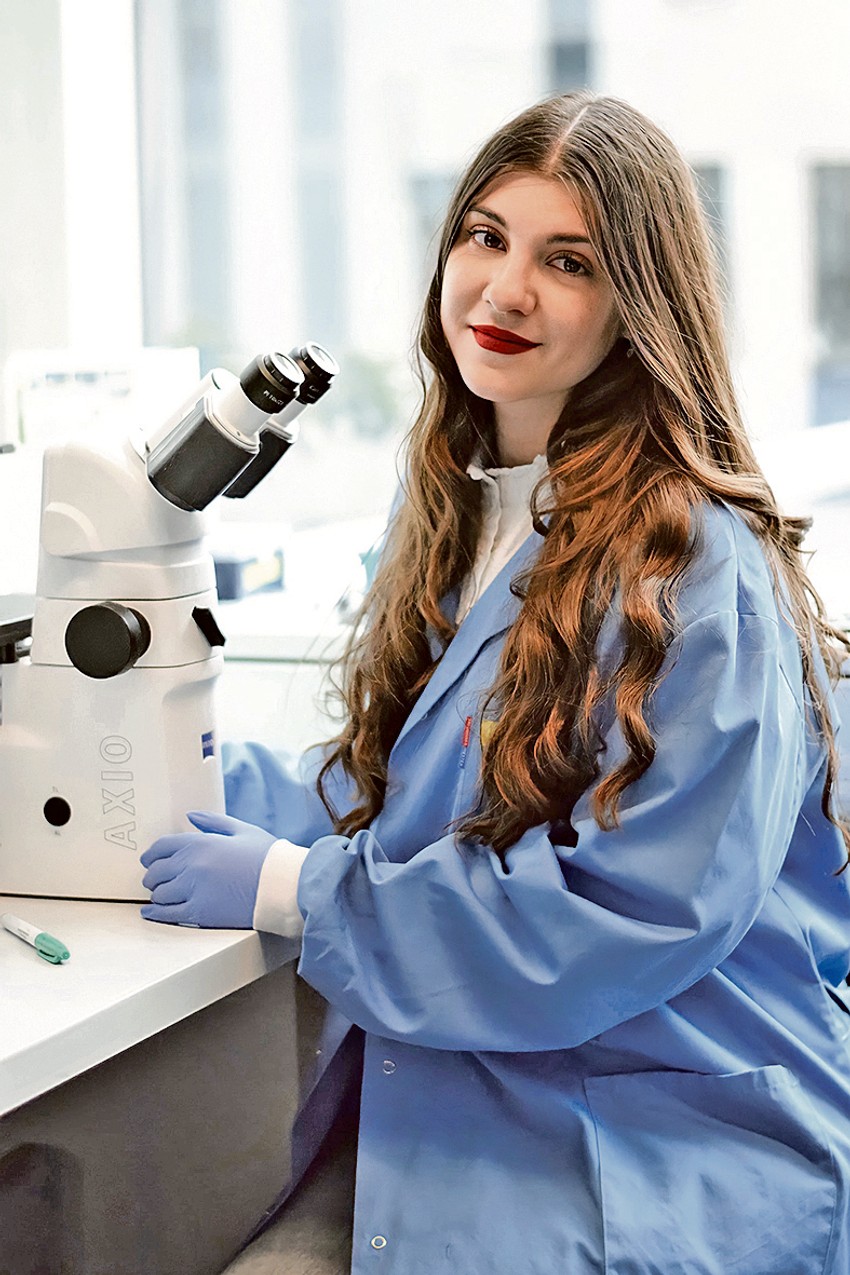 Emilija trenutno volontira i u Centru za humanu molekularnu genetiku na Biološkom fakultetu