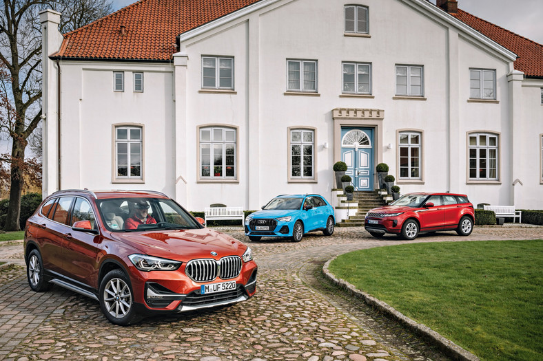 Porównanie: Audi Q3, BMW X1, Range Rover Evoque