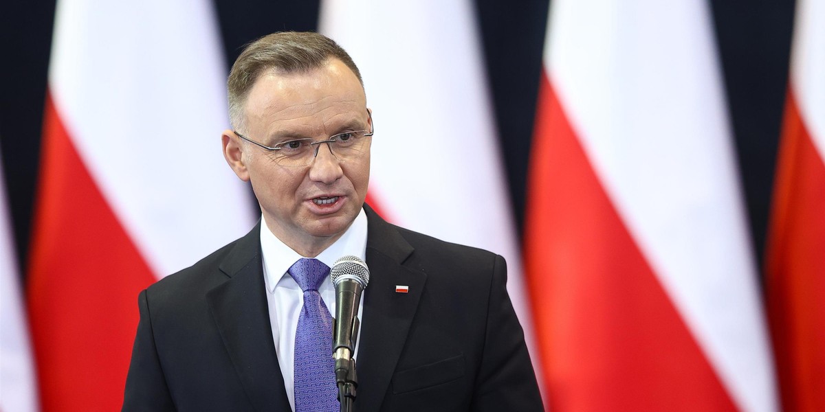 Prezydent Andrzej Duda. 