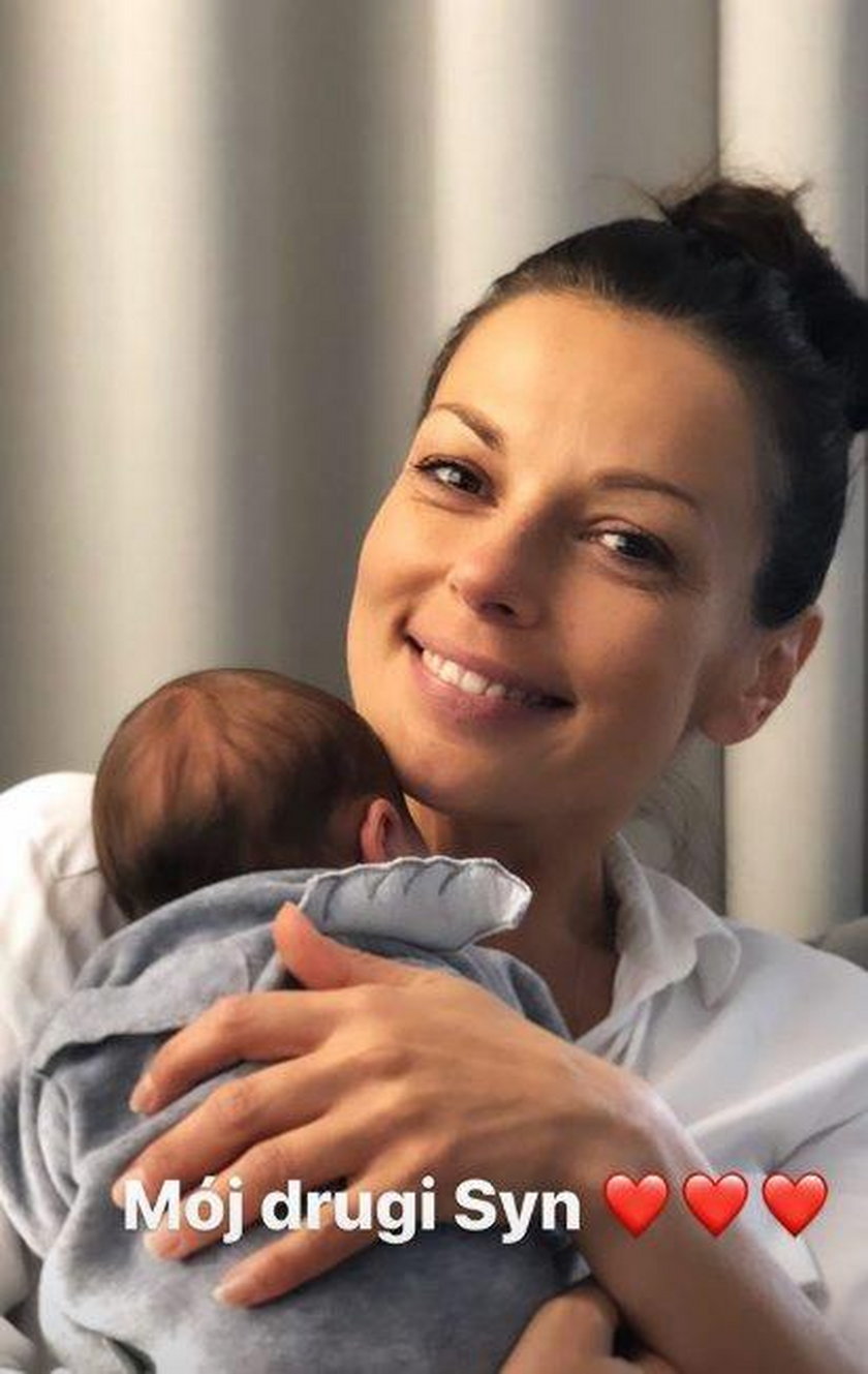 Katarzyna Glinka urodziła drugiego syna