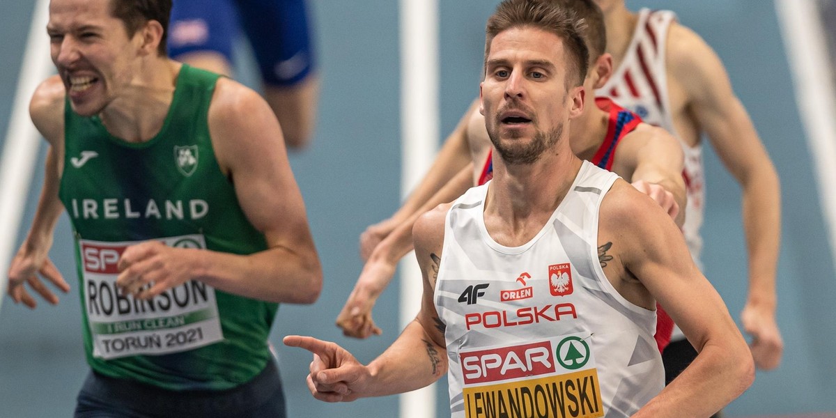 Złoto Marcina Lewandowskiego na 1500 m