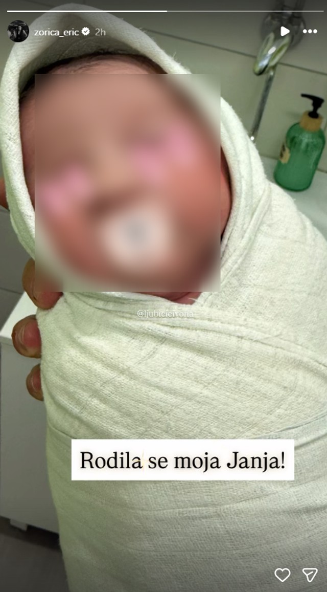 Zorica Erić postala baka