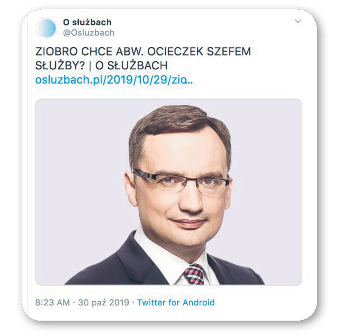 Zbigniew Ziobro licytuje wysoko [OPINIA]