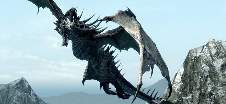 Skyrim: Dragonborn - złap sobie smoka i wzbij się na nim ponad szczyty gór Skyrim... a dolecisz do samego mroźnego Morrowind