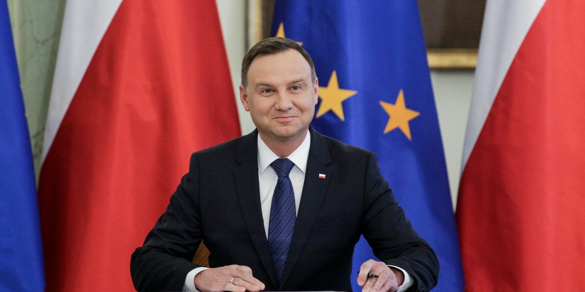 Andrzej Duda skomentował temat sankcji nałożonych na Rosję