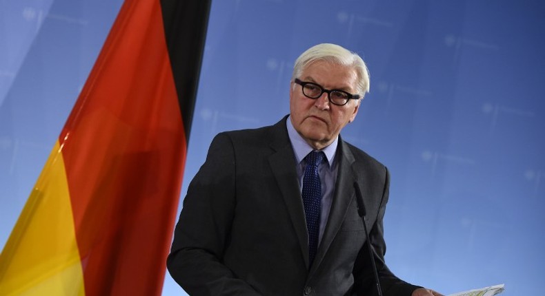 Germany's president: Frank Walter Steinmeier