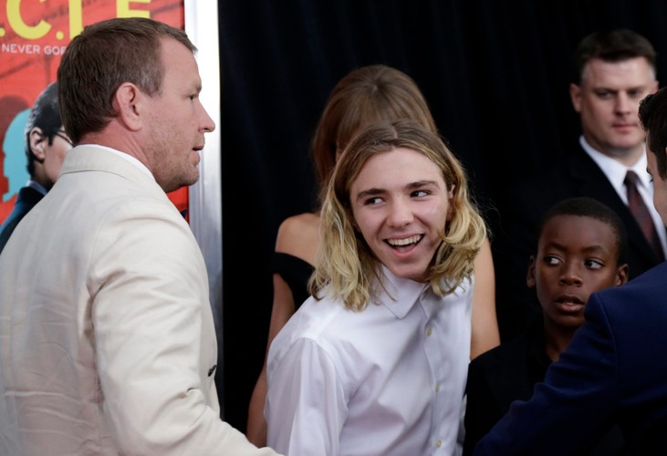 Rocco Ritchie i jego brat David Banda Mwale Ciccone Ritchie