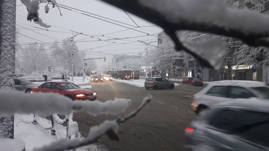 Beograd potpuno zavejan