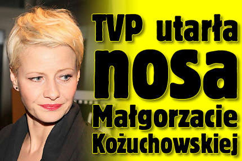 TVP utarła nosa Kożuchowskiej