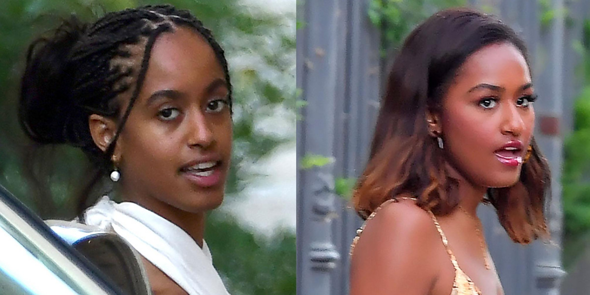 Malia i Sasha Obama