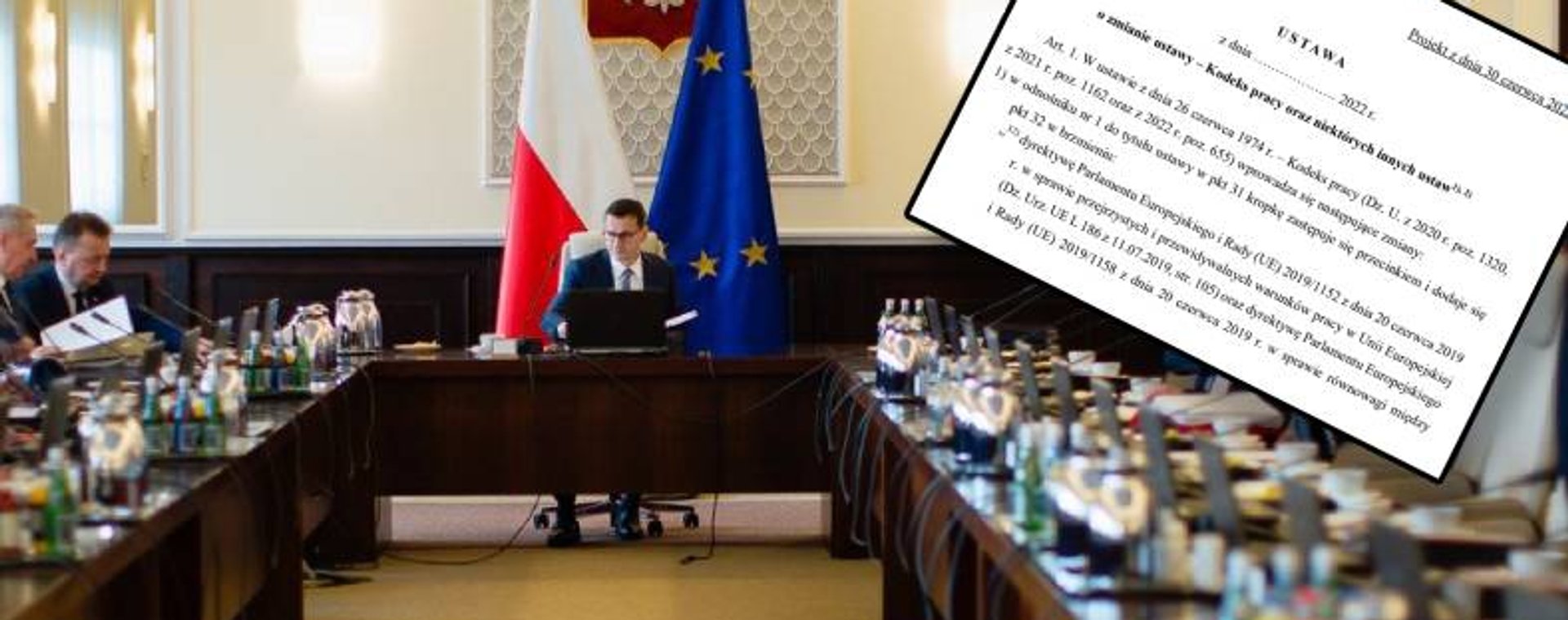 We wtorek 10 stycznia br. Rada Ministrów zajmie się ważną nowelizacją kodeksu pracy