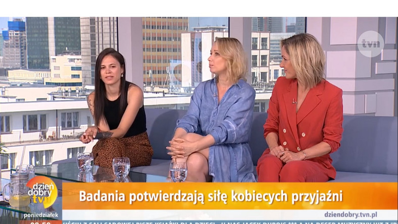 Maria Tymańska, Joanna Orleańska i Małgorzata Ohme w "Dzień dobry TVN"