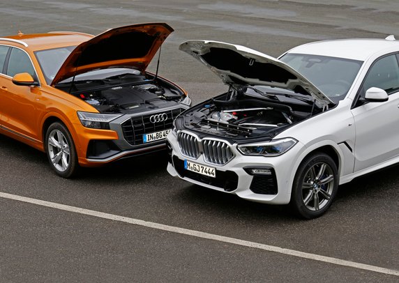 Porównanie: Audi Q8 kontra BMW X6