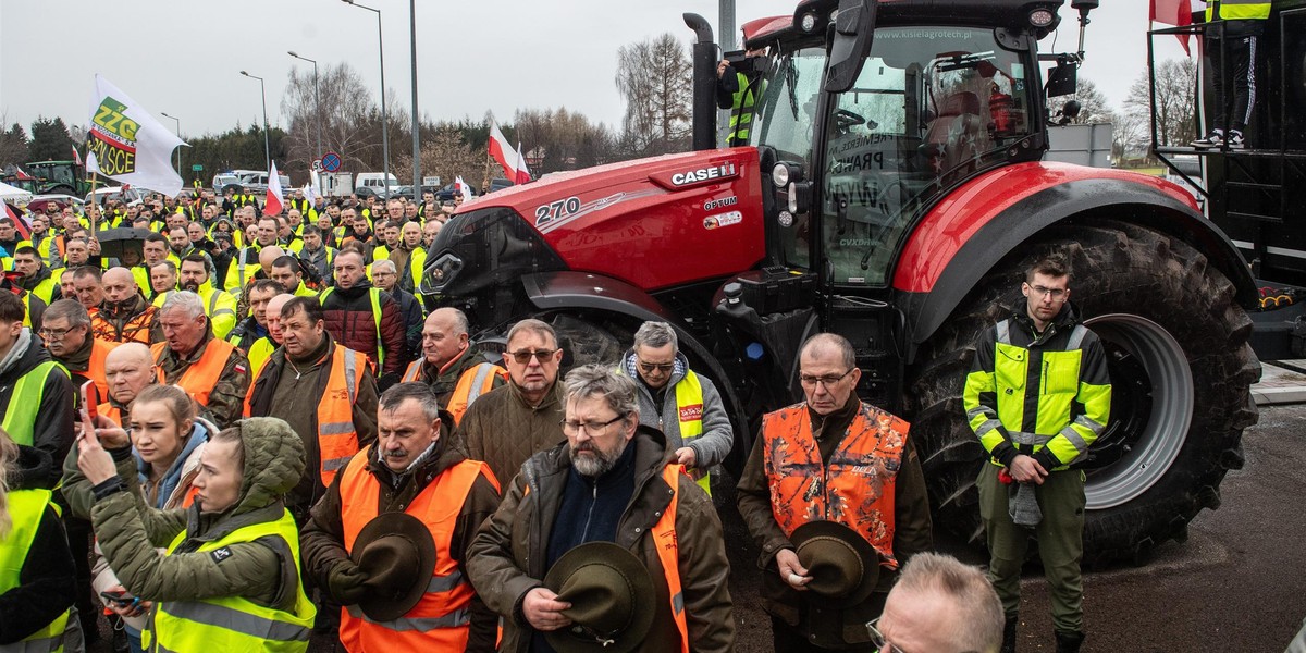 Protest rolników