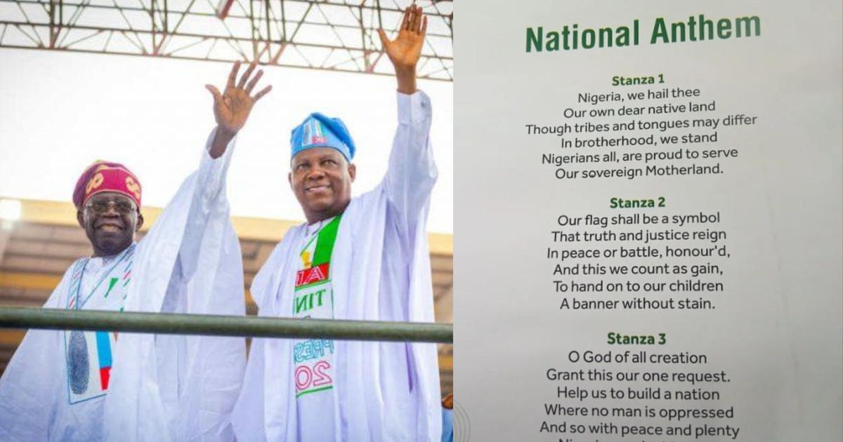 FULL TEXT: FG releases approved version of National Anthem Pulse Nigeria