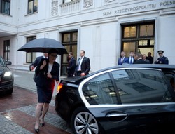 Zakończyło się spotkanie Duda - Kopacz. Prezydent przyjął dymisję szefowej rządu