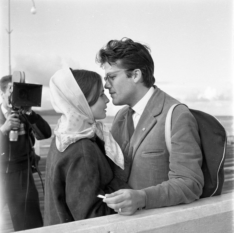 Z żoną Elżbietą Chwalibóg