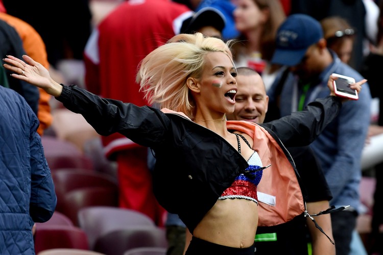 Euforia w Rosji po meczu otwarcia