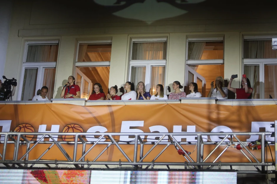 Doček košarkašica u Banjaluci 