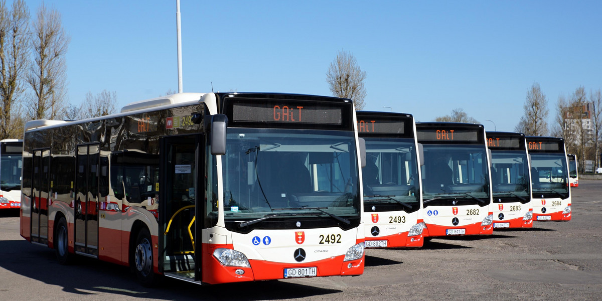 Nowe autobusy w Gdańsku