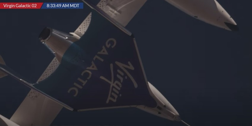 Turistički let rakete Virdžin Galaktik