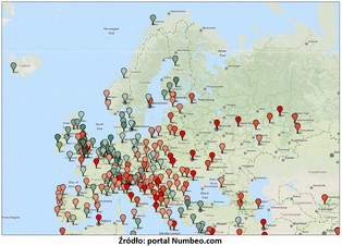 Mieszkania w Europie: W jakim kraju najłatwiej kupić własne "M"? [MAPA]