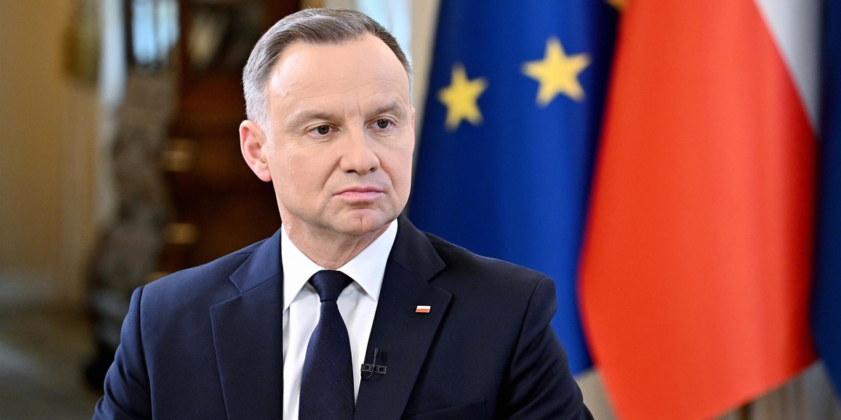 Prezydent Andrzej Duda. 